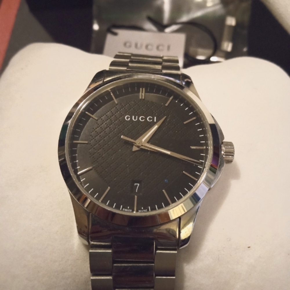 Men's Gucci G-Timeless Stainless Steel Watch